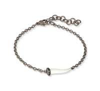 Armband Mano-J. in Titan Diamante Black CHBRT5BBRKSM_BIANCO